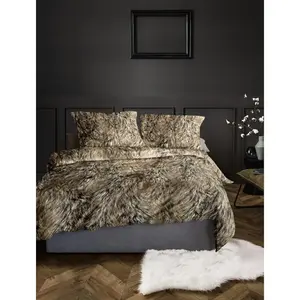 Постельное белье Irisette «Zobel 8555», бархатисто-мягкое, цвет natur