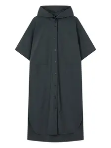 Пальто с капюшоном Studio Tomboy, серый