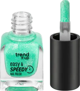 Нагеллак Easy  Лак для ногтей Speedy зеленый 185 6 мл trend !t up