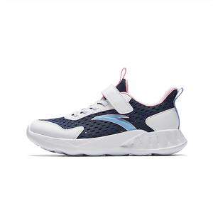 Кроссовки для бега для детей с низким верхом, дышащие, с защитой от отскока и амортизацией Antakids, синий/белый