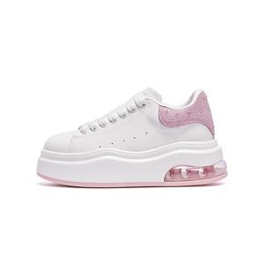 DAPHNE Женские противоскользящие износостойкие низкие скейтерские кеды Silver, цвет Silver