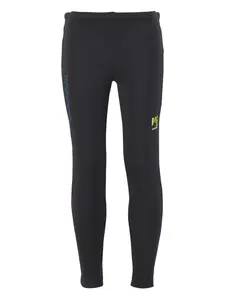 Колготки с логотипом Lavaredo Karpos Kids, черный