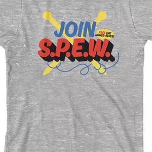 Футболка с рисунком Гарри Поттера для мальчиков 8–20 лет, присоединяйтесь к S.P.E.W. Licensed Character