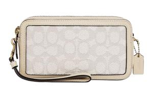 COACH Сумка через плечо из ткани и натуральной кожи