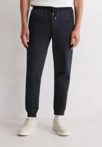 Эластичные манжеты, плоские швы, нашивка, спортивные штаны. Marc O'Polo, Dark Navy