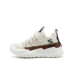 Детская повседневная обувь для детей, кроссовки, кроссовки Snoopy, бежевый