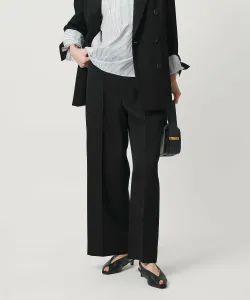 Габардиновые брюки United Arrows, цвет Black