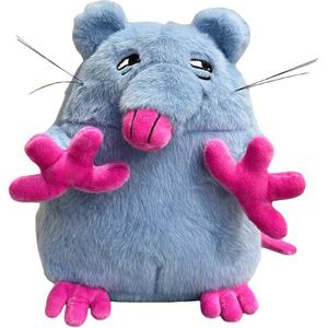 Очаровательная большая кукла мышь плюшевая игрушка высота 25см/35см/45см Julebaby