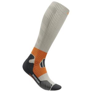 Носки для бега Bauerfeind Sports Trail Run Compression Socks, цвет Gravel Chalk