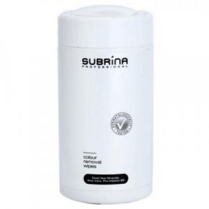 Субрина, Салфетки для удаления краски с кожи, 100 шт., SUBRINA