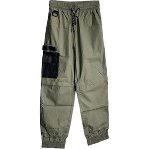 Повседневные брюки мужские зеленые FENDI