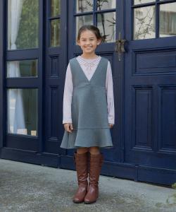 Двусторонняя платье-свитер Suite Kids, цвет Charcoal [004]