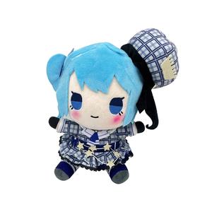 BONMCHE Синяя мультяшная тканевая кукла плюшевая кукла высота 21см