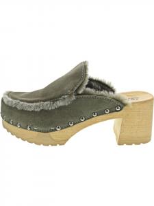 SOFTCLOX Зеленые сабо Henni