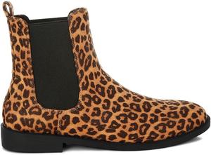 Ботинки Челси AYASA с низким каблуком London Rag, Leopard