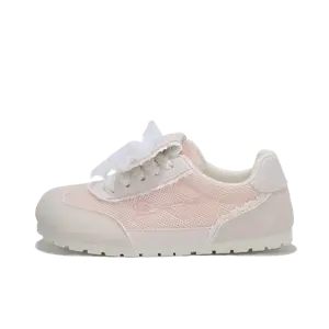 JimiXiong Женские лоу-топ скейтборд кроссовки розовые, цвет Pink