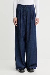 Хлопковые брюки pantalon ginny A.P.C., темно-синий