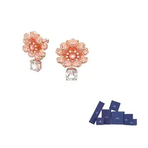 Позолоченные гвоздики для женщин Swarovski