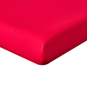 Простыня Homescapes красный, 140/200 см