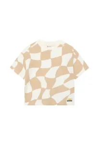 Футболка с принтом по всей поверхности Noppies, Egret