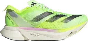 Кроссовки Wmns Adizero Adios Pro 3 'Lucid Lemon', желтый