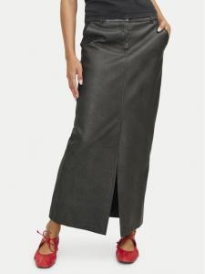 Юбка из искусственной кожи, стандартного кроя Jjxx, черный