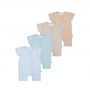 Комбинезон Liliput, в упаковке 4 шт., с практичными кнопками, цвет beige-blau