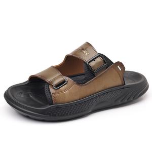 PEHL Тапочки-слайды мужские серые/хаки