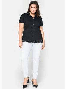 Блузка sheego, черный