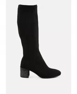 Женские сапоги Sinaloa до колена из микрофибры Rag & Co, черный