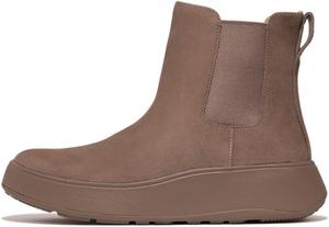 Женские ботинки Chelsea FitFlop F-mode на платформе из замши, Minky Grey