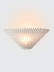 Светильник настенный в виде плиссированного веера John Lewis, White