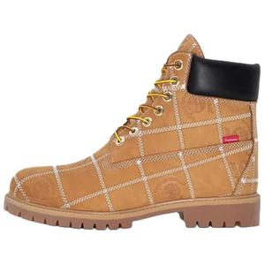 Supreme x PREMIUM короткие ботинки мартин унисекс Timberland, коричневый