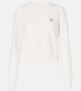 Вязаный свитер Anagram Loewe, экрю