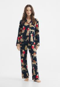 Пижамный комплект Chelsea Peers SET, Dark Blue