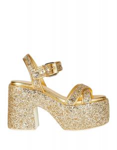 Сандалии Casadei, золото