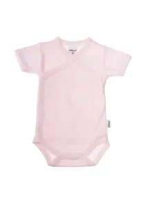 Боди Liliput с запахом и практичной планкой на кнопках, розовый