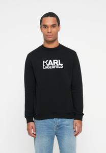 Толстовка KARL LAGERFELD CREWNECK, Black/Silver-Coloured/Black