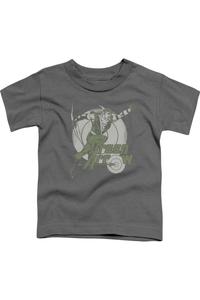 Футболка с коротким рукавом DC Comics Right On Target для малышей Gildan, Charcoal