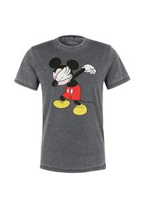 Футболка Disney Mickey Mouse Dabbing в классическом дизайне Re:Covered, серый