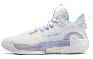 Баскетбольные кроссовки Ag Volley мужские, среднего размера, 361 градус, белые/голубые 361°