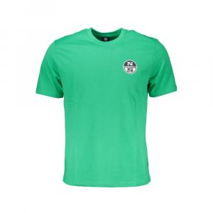 Зеленая хлопковая футболка North Sails