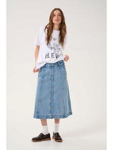 My Essential Wardrobe Джинсовая юбка синего цвета