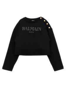 Свитшот «Balmain Vintage» Balmain Kids, черный