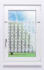 Подушки на обеденный стул ABAKUHAUS в клетку, винтажная декоративная водонепроницаемая подушка Pastel Row с ремнями для кухонных сидений, 40 см x 40 см — упаковка из 6 шт., бледно-голубой, белый Plauener Spitze