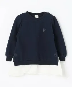 Толстовка с цветочным принтом Suite Kids, цвет Navy [075]