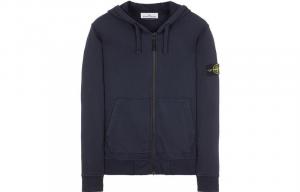 Худи мужская Stone Island с карманами, синий