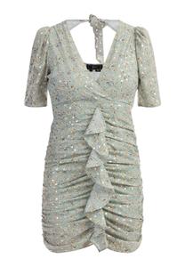 Платье faina Drapiertes, цвет Grün Mehrfarbig