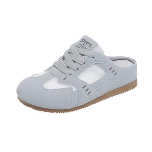 SUPEREDGE Женские бесшумные устойчивые к истиранию закрытые тапочки серые, цвет Gray