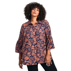 Женская футболка с рюшами Marianne Plus Size Avenue